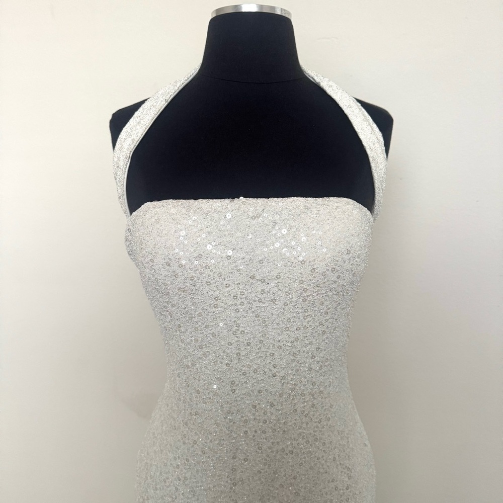 Fashion Nova Lucinda Embellished Maxi Dress Size Small - Picture 6 of 8